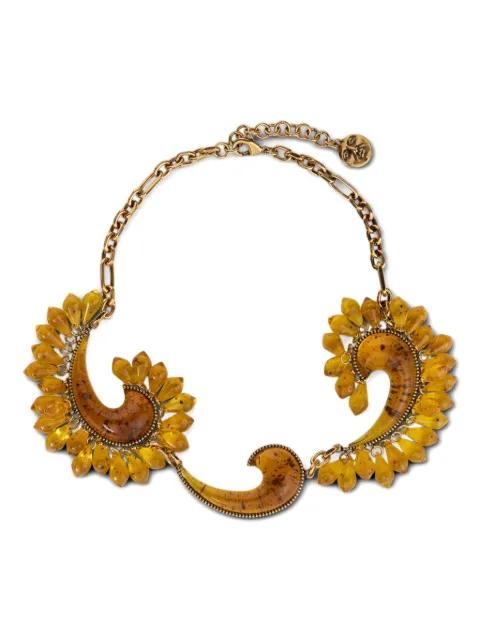 paisley droplet necklace by ETRO