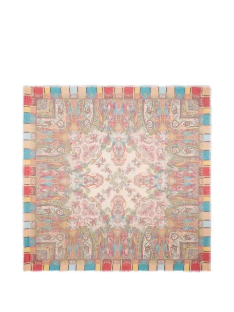 paisley-foliage scarf by ETRO