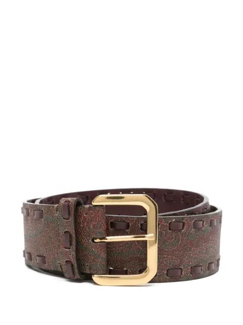 paisley-jacquard belt by ETRO