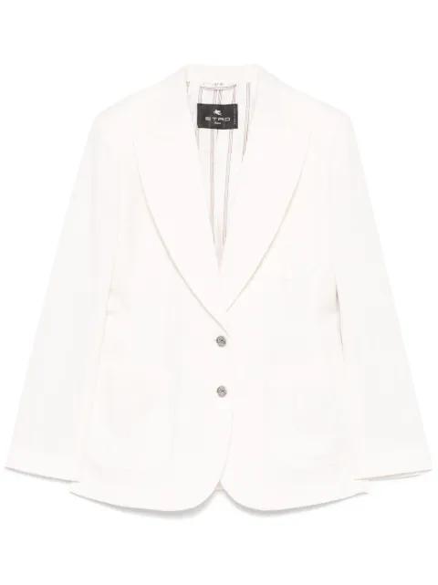 paisley-jacquard blazer by ETRO