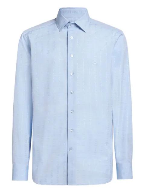 paisley-jacquard cotton shirt by ETRO