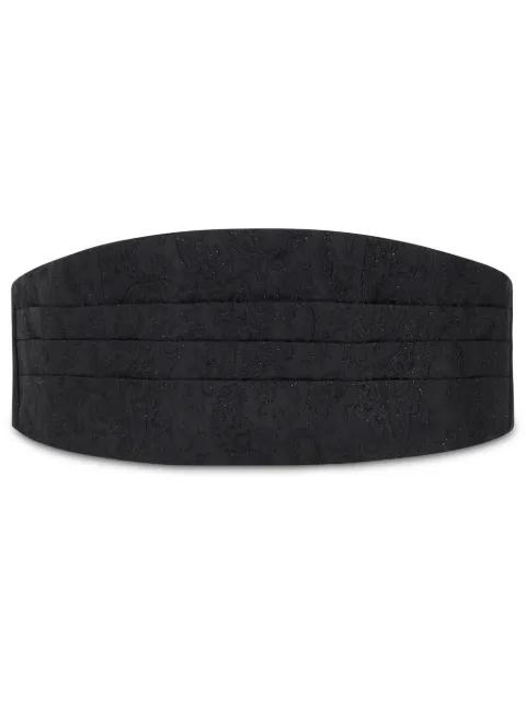 paisley-jacquard cummerbund by ETRO