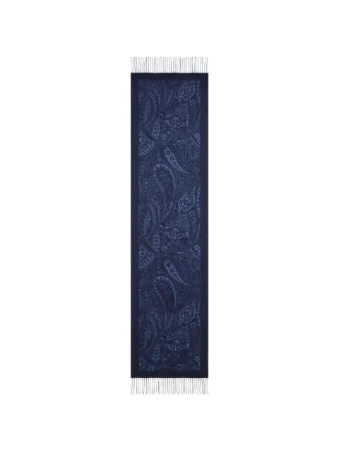 paisley jacquard scarf by ETRO
