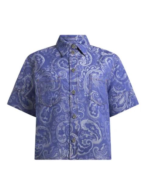 paisley jacquard shirt by ETRO