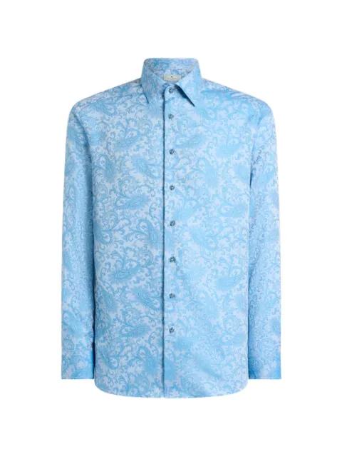 paisley jacquard shirt by ETRO