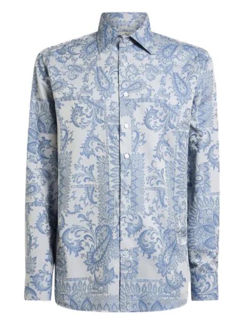 paisley jacquard shirt by ETRO