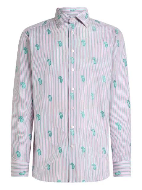 paisley jacquard shirt by ETRO