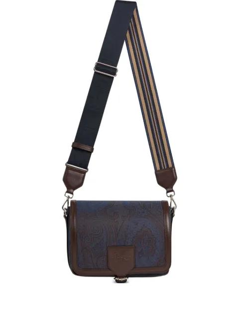 paisley-jacquard shoulder bag by ETRO