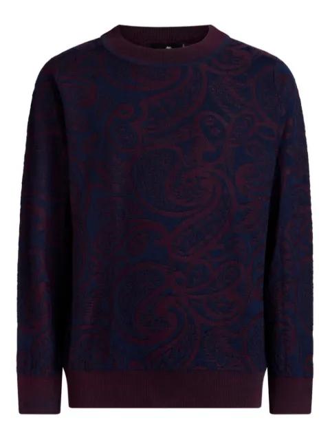 paisley jacquard sweater by ETRO