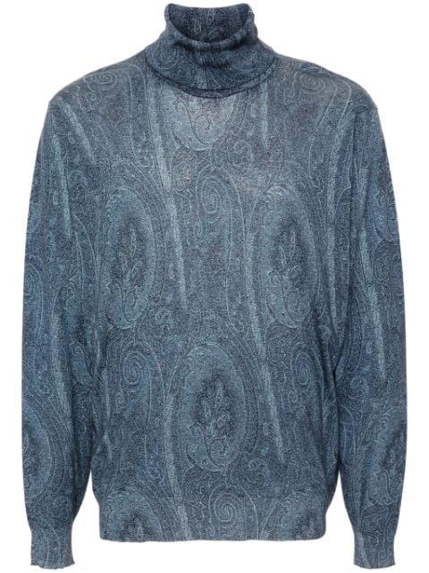 paisley-jacquard sweater by ETRO