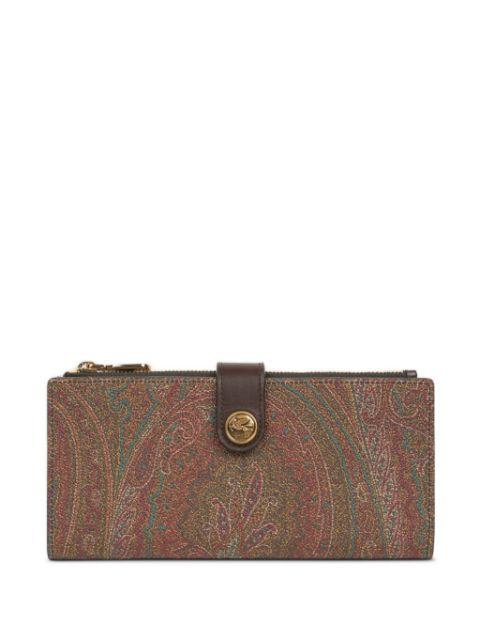 paisley-jacquard wallet by ETRO