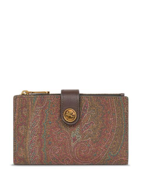 paisley-jacquard wallet by ETRO