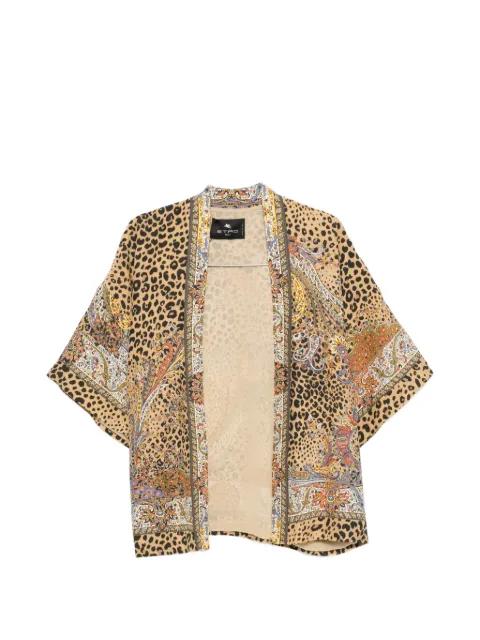 paisley leopard jacket by ETRO