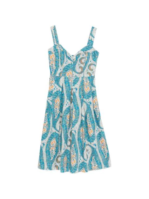 paisley midi dress by ETRO