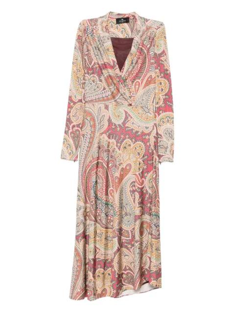 paisley midi dress by ETRO