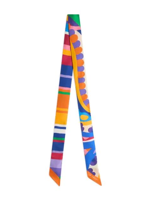 paisley motif silk scarf by ETRO