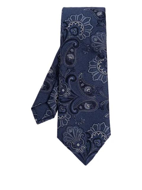 paisley-motif tie by ETRO