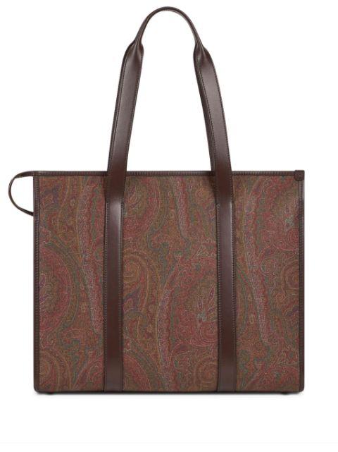 paisley-motif tote bag by ETRO
