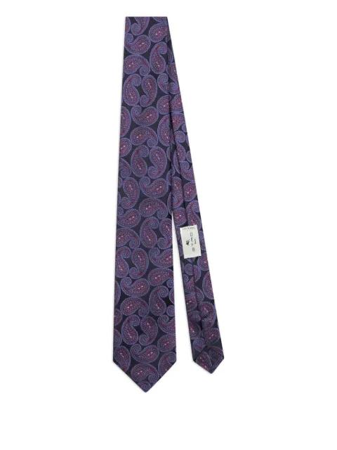 paisley-pattern jacquard tie by ETRO