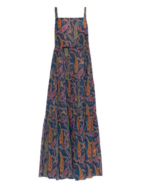 paisley-pattern maxi dress by ETRO