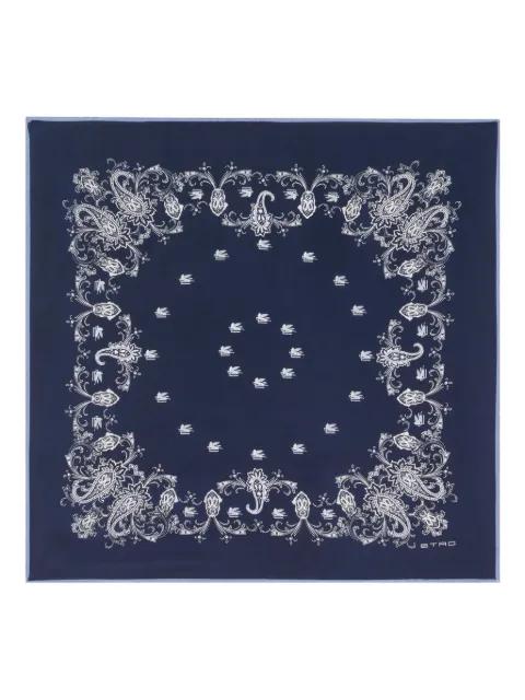 paisley-pattern scarf by ETRO