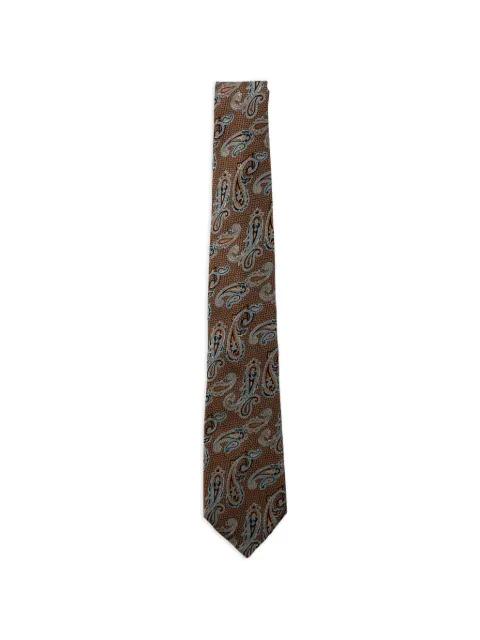 paisley-pattern silk tie by ETRO