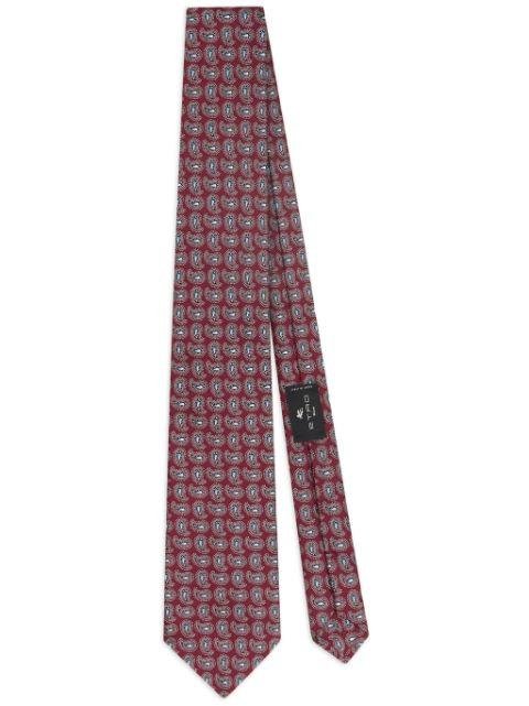 paisley-pattern silk tie by ETRO