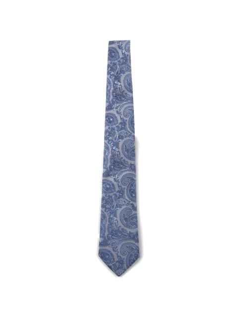 paisley-pattern silk tie by ETRO