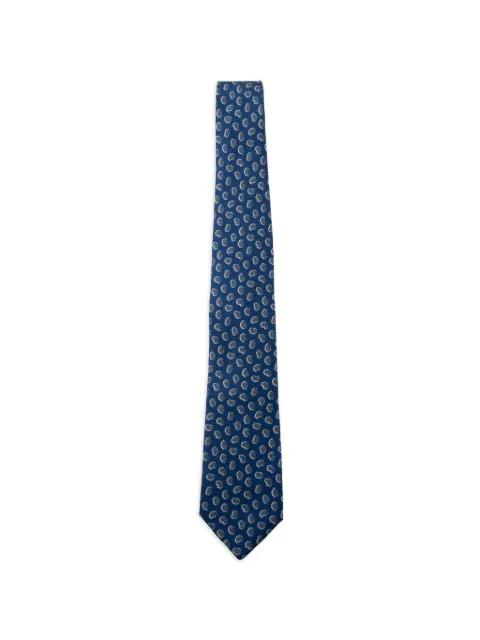 paisley-pattern silk tie by ETRO