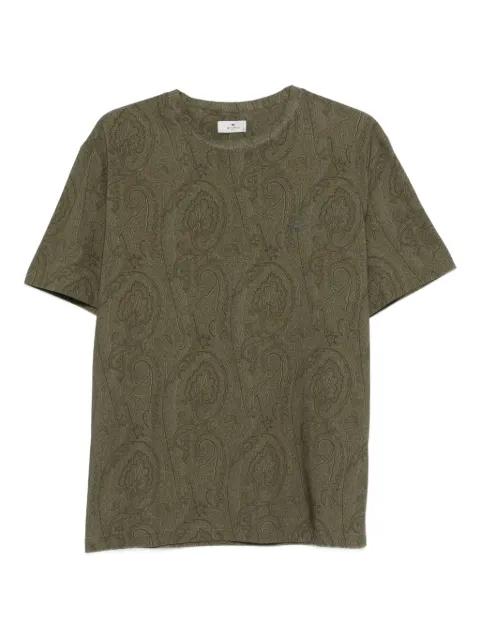paisley-patterned T-shirt by ETRO