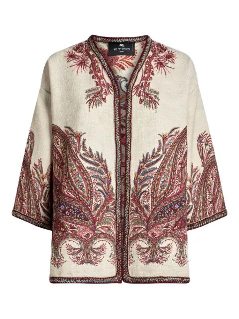 paisley-patterned jacket by ETRO