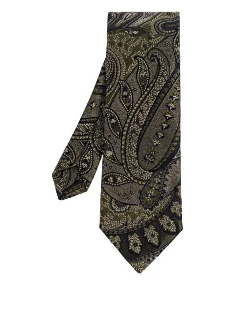 paisley-patterned tie by ETRO