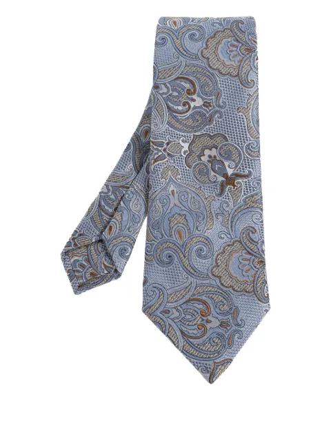 paisley-patterned tie by ETRO