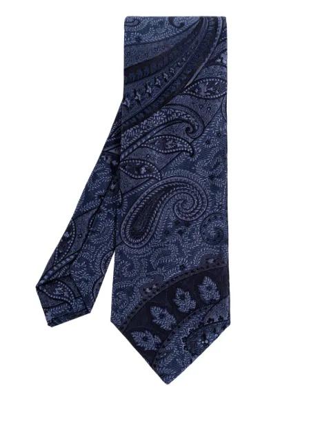 paisley-patterned tie by ETRO