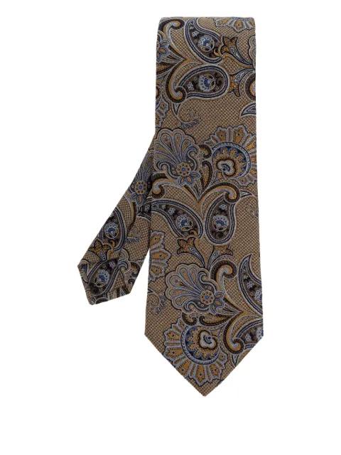 paisley-patterned tie by ETRO