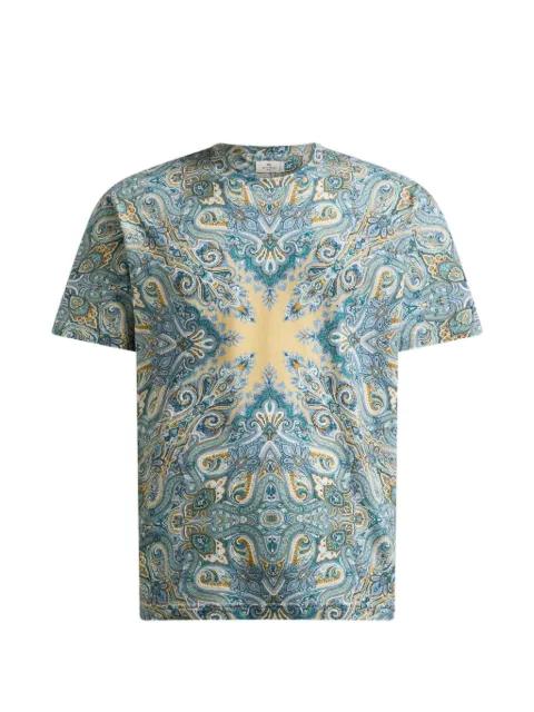 paisley-print T-shirt by ETRO