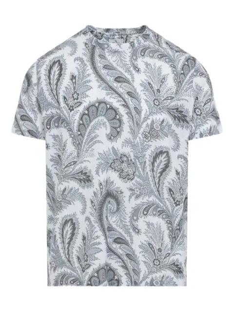 paisley-print T-shirt by ETRO