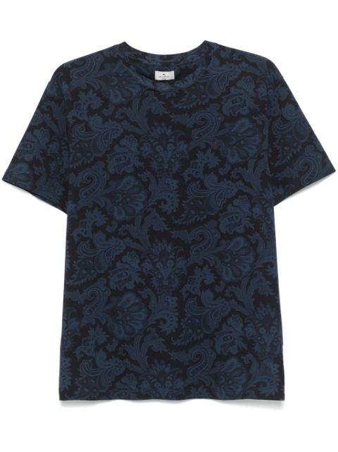 paisley-print T-shirt by ETRO