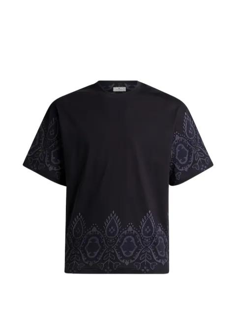 paisley-print T-shirt by ETRO