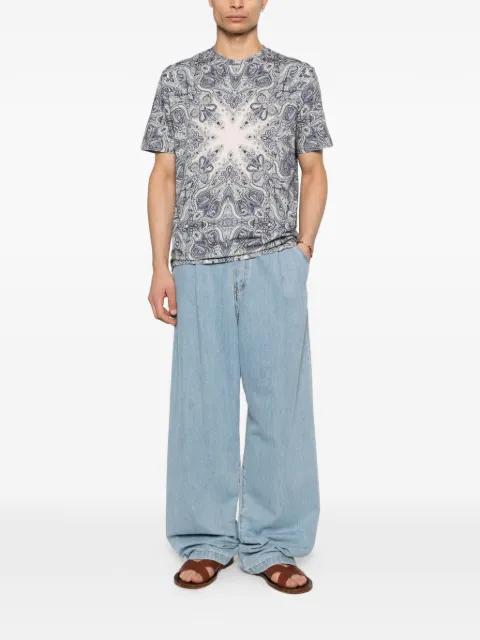 paisley-print T-shirt by ETRO