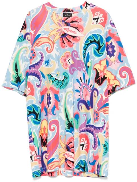 paisley-print T-shirt by ETRO