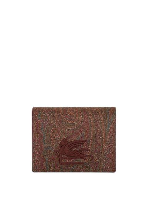 paisley-print bi-fold cardholder by ETRO