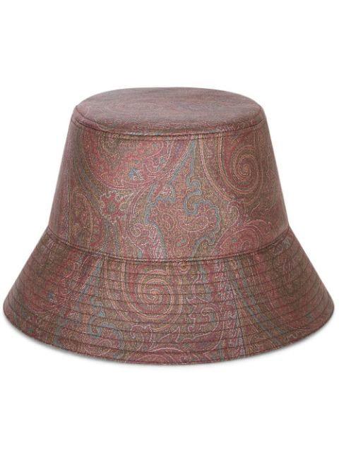 paisley-print bucket hat by ETRO