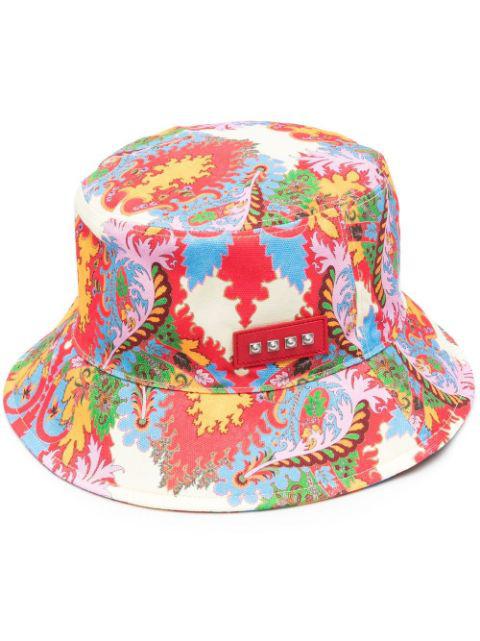paisley-print bucket hat by ETRO