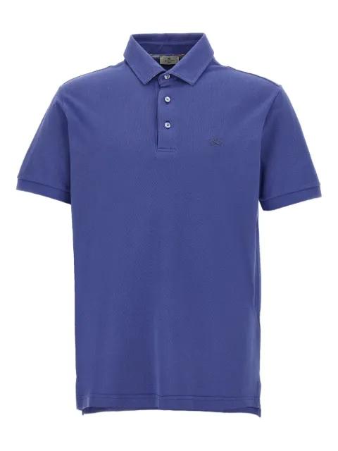 paisley-print button polo shirt by ETRO