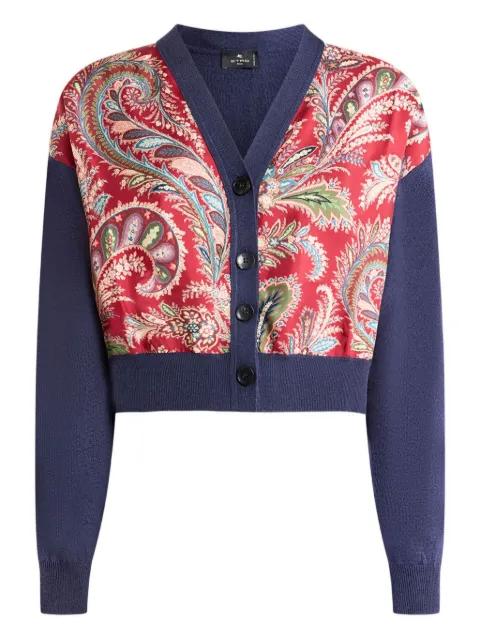 paisley-print cardigan by ETRO