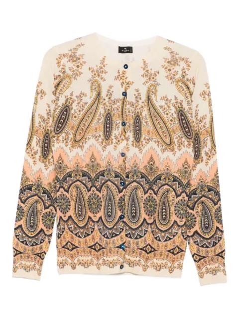 paisley-print cardigan by ETRO