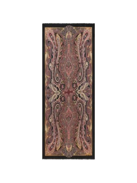 paisley-print cashmere scarf by ETRO