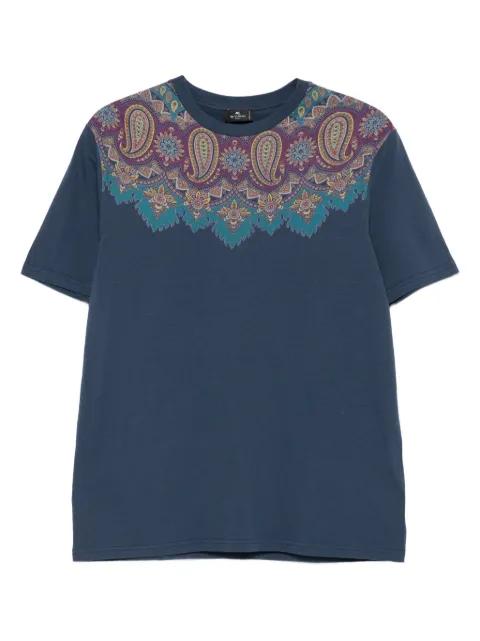 paisley-print cotton T-shirt by ETRO