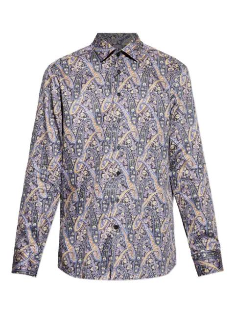 paisley-print cotton shirt by ETRO